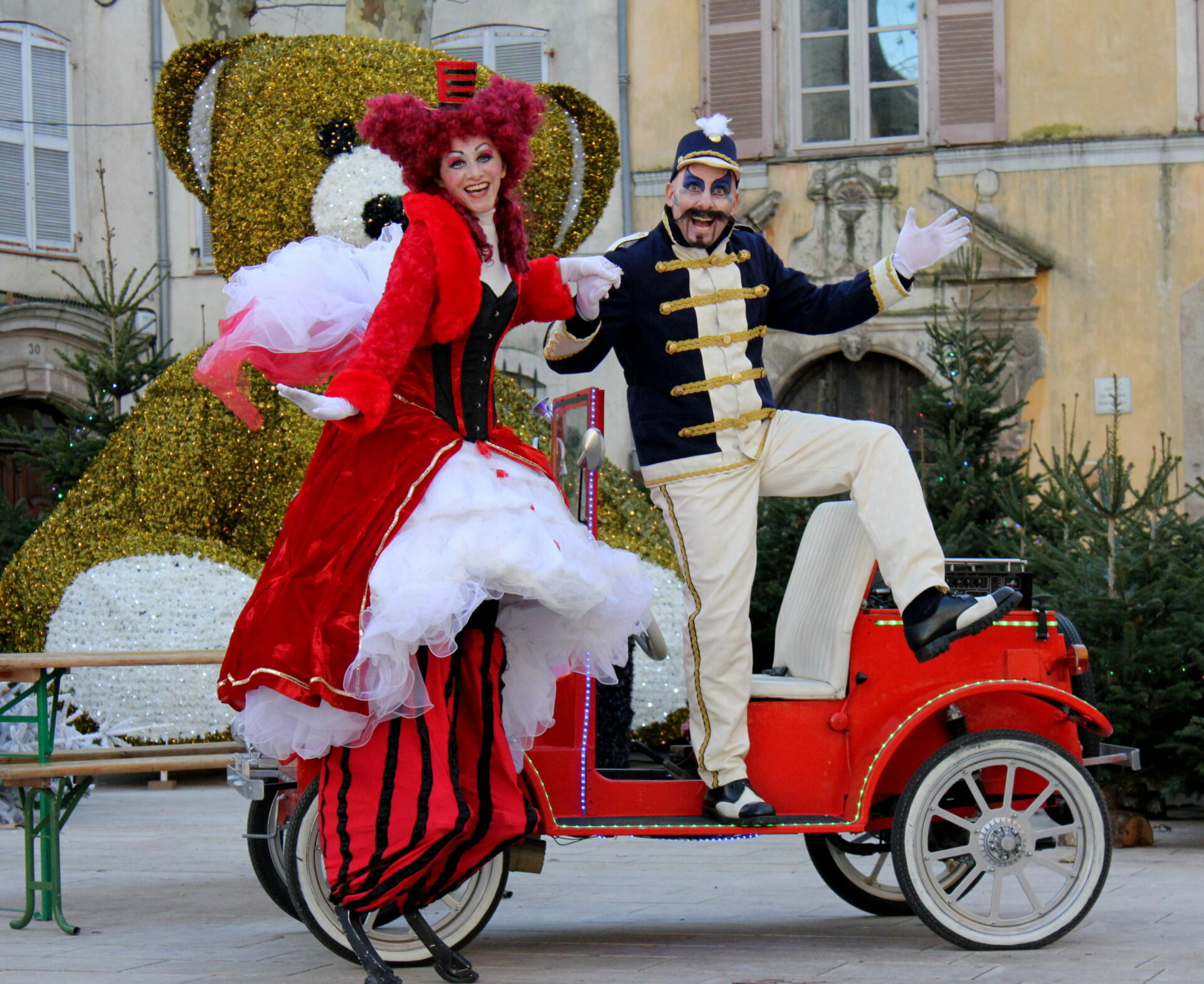 sweety tacot Spectacle de rue Spectacle de rue interactif